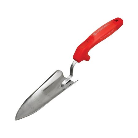 CORONA TOOLS 13.5 in. Stainless Steel Hand Trowel; Red 7761075